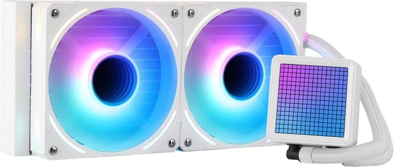 Forgeon Solum Refrigeración Líquida 240 ARGB Kit Liquid Cooler Blanca