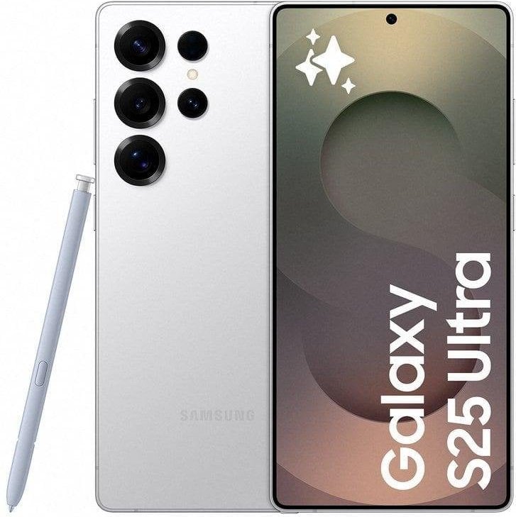 Samsung Galaxy S25 Ultra Smartphone con IA 512GB Batería 5.000mAh Titanio Plata Versión Internacional