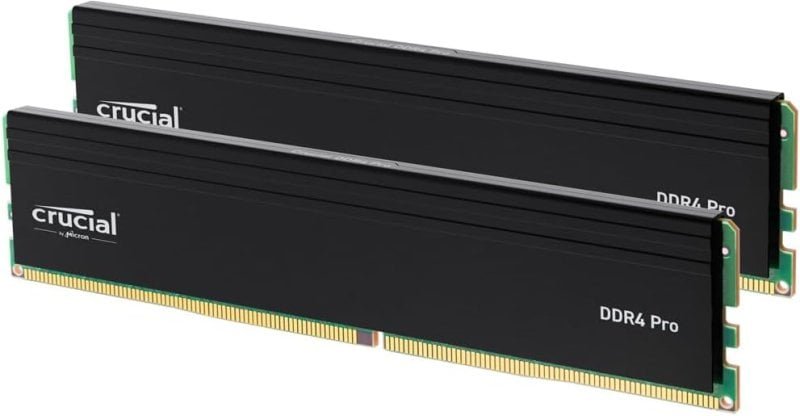 Crucial Pro DDR4 3200MHz 64GB 2x32GB CL22 Intel XMP 2.0