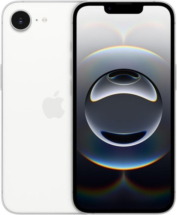 Smartphone Apple iPhone 16e 128GB Blanco OLED A18 48MP 6.1" 5G USB-C Face ID IP68