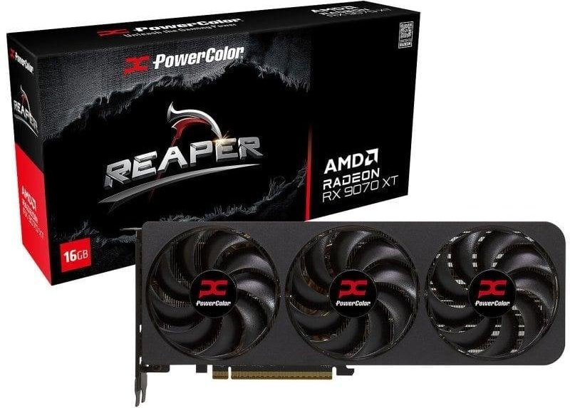 PowerColor Reaper AMD Radeon RX 9070 XT 16GB GDDR6 FSR 4