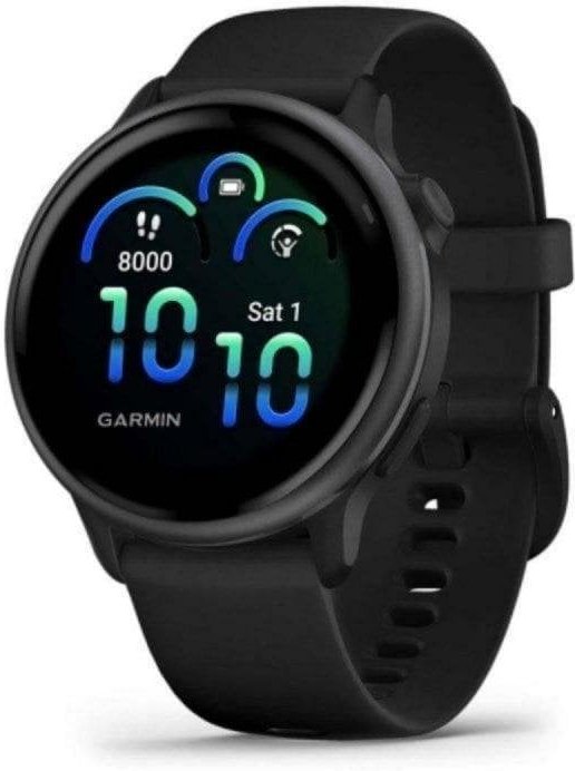 Smartwatch Garmin vívoactive 6 AMOLED 8GB GPS NFC Monitor Salud Negro