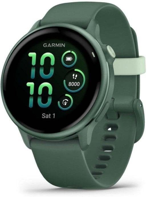 Smartwatch Garmin vívoactive 6 AMOLED 42mm Verde GPS 8GB 11 días batería 5ATM