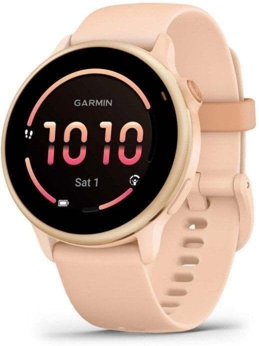 Smartwatch Garmin vívoactive 6 AMOLED 8GB Rosa GPS Pulso Oxímetro 42mm 11 días