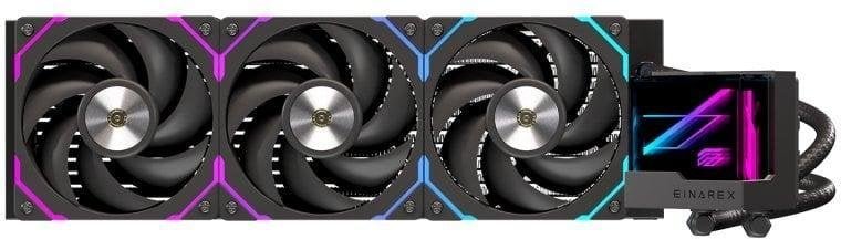 Refrigeración Líquida Einarex Vertex 360 RGB 360mm 3 Ventiladores RGB Espejo Infinito