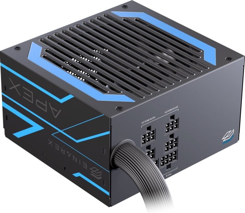 Fuente de Alimentación Einarex 550W Cybenetics Bronze Apex L1 Semi-Modular Extras Active PFC