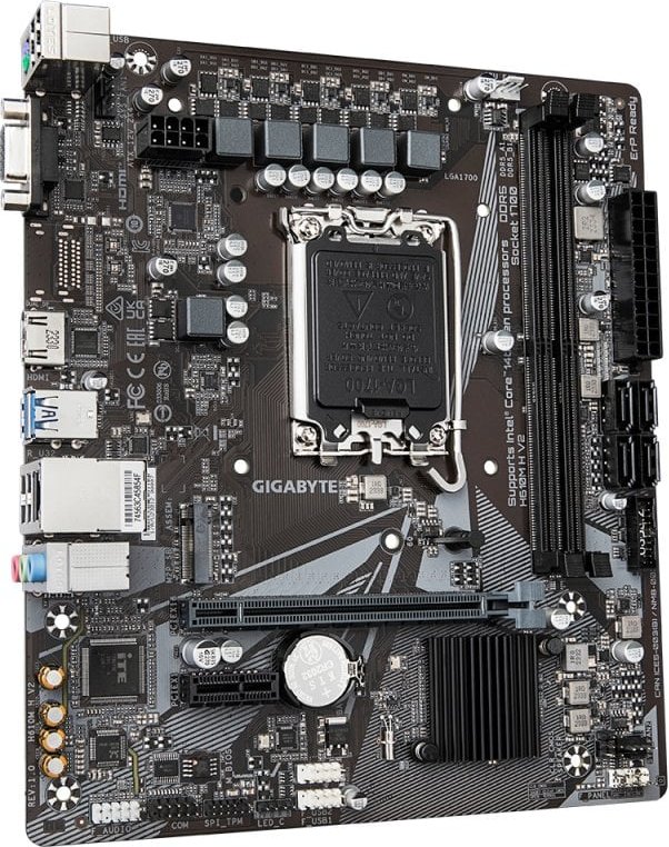 Placa Base Gigabyte H610M H V2 DDR5 LGA 1700 Micro-ATX M.2/SATA III 96GB