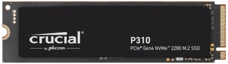 Disco Duro Crucial 2TB SSD M.2 7100 MB/s P310 NVMe PCIe Gen 4.0 + Encriptación