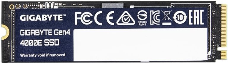 Disco Duro Gigabyte Gen4 4000E SSD 1TB M.2 NVMe PCIe 4.0 4000MB/s 3D NAND 2280 Ultra Rápido