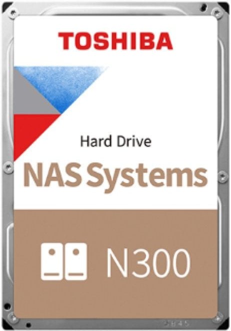 Toshiba N300 10TB HDD 7200rpm SATA III NAS 6Gbit/s + Dynamic Cache