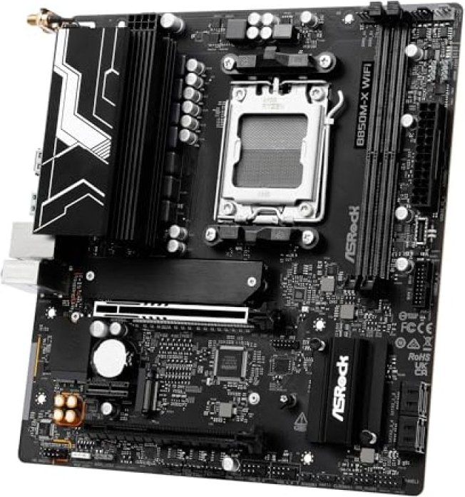 Placa Base Asrock B850M-X WiFi B850 AM5 Micro ATX WiFi R2.0 PCIe 4.0