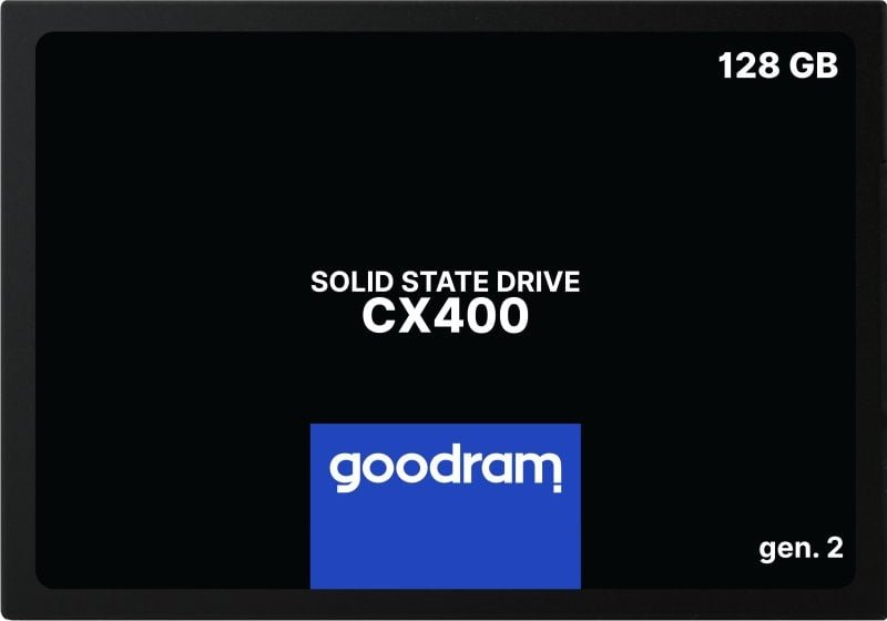Goodram CX400 128GB SSD 550MB/s CX400 Gen.2 2.5″ SATA III + 3D TLC NAND