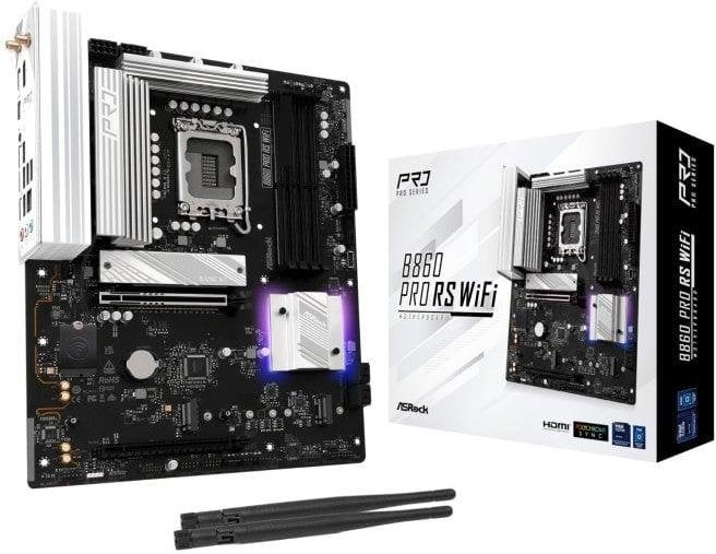 Placa Base ASRock B860 LGA 1851 ATX Pro Race Sport WiFi DDR5 PCIe 3.0 Multi-GPU