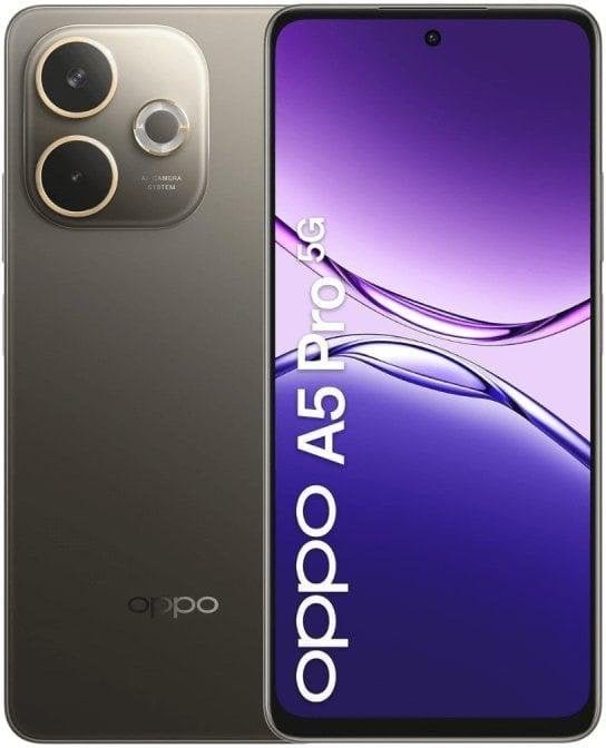 OPPO A5 Pro 5G 8GB 256GB 6.67" Negro Marrón