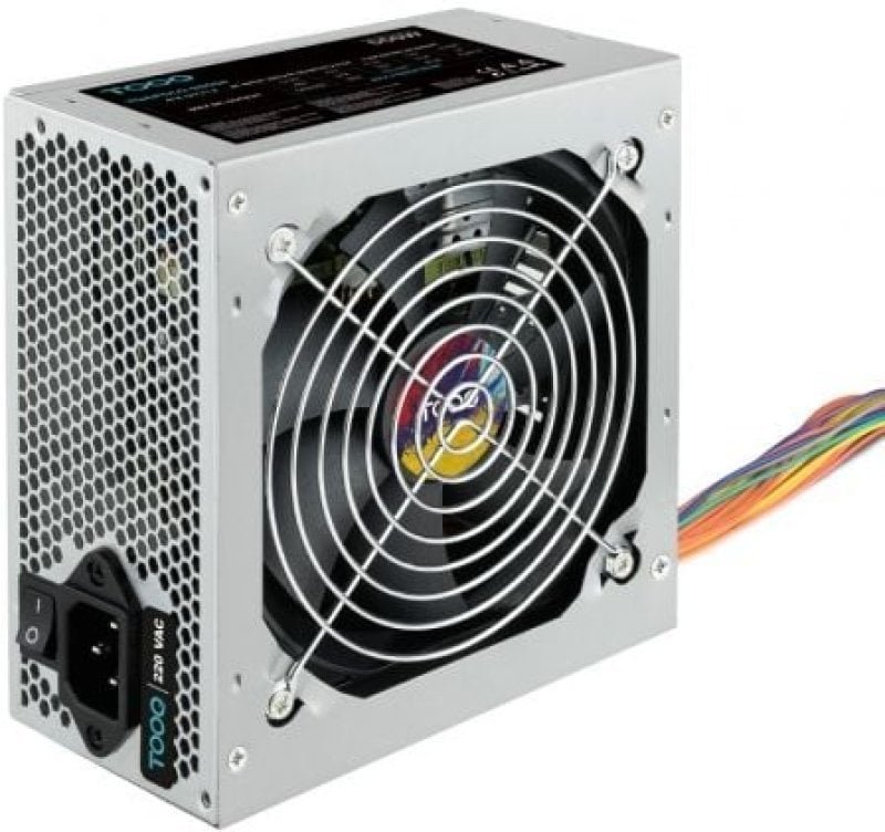 Fuente de Alimentación TooQ 550W Certificación 80 PLUS Bronze TQAPOLO-550SP Compacta y Silenciosa
