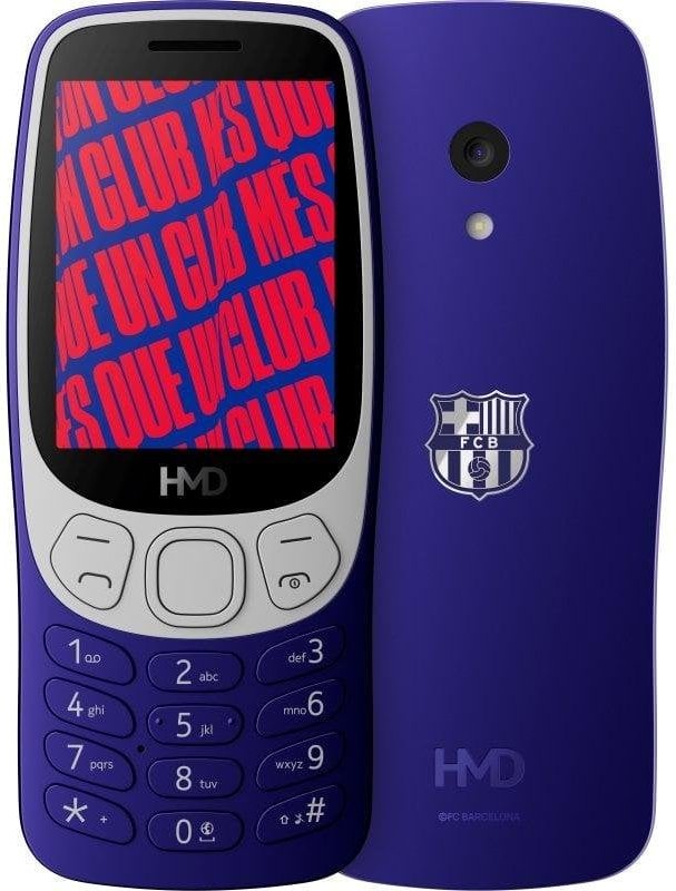 Móvil Nokia 3210 4G Azul Dual SIM 2.4" 1450mAh Edición FC Barcelona