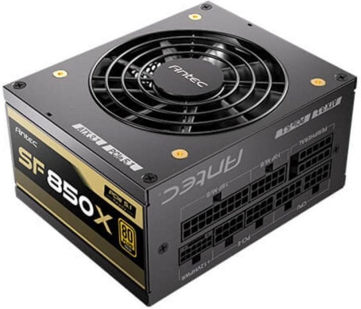 Fuente de alimentación ATX Antec SF850X 850W Gold Modular PC Silent Fan SFX 3.1