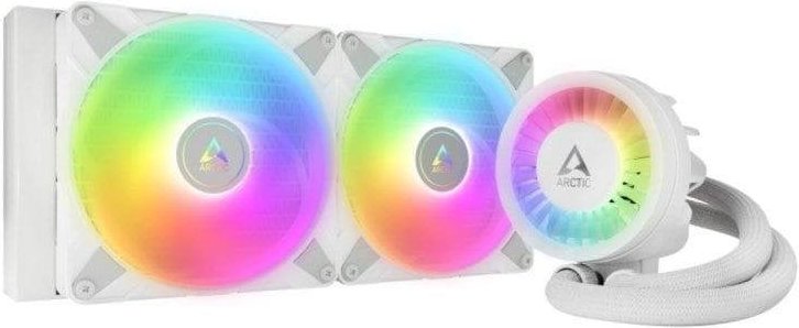 Refrigeración líquida ARCTIC Liquid Freezer III 280 A-RGB 2x140mm Blanco PWM Multisocket