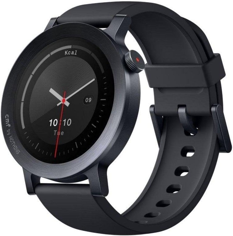 Smartwatch CMF by Nothing Watch 3 Pro Pantalla AMOLED 1.43", GPS doble banda, 13 días duración batería Gris Oscuro