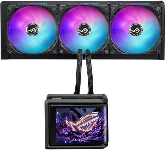 Refrigeración Líquida ASUS ROG Ryuo IV SLC 360mm 3 Ventiladores ARGB Pantalla LCD