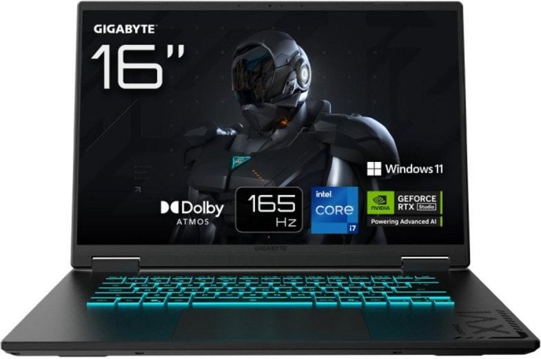 Portátil GIGABYTE GAMING A16 CWH 16" Intel Core i7-13620H 32GB 1TB SSD RTX 5070 8GB Dolby Atmos