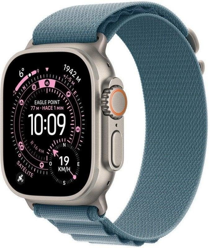 Apple Watch Ultra 3 GPS + Cellular 49mm Caja Titanio Natural Correa Loop Alpine Azul Claro Pequeña