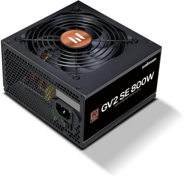 Fuente de Alimentación Zalman 800W 80 PLUS Bronze GV2SE Ventilador 12 cm ATX Negro