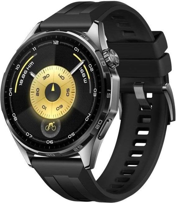 Smartwatch Huawei Watch GT6 Bluetooth GPS NFC 46mm AMOLED Negro Resistencia Agua 5ATM+IP68