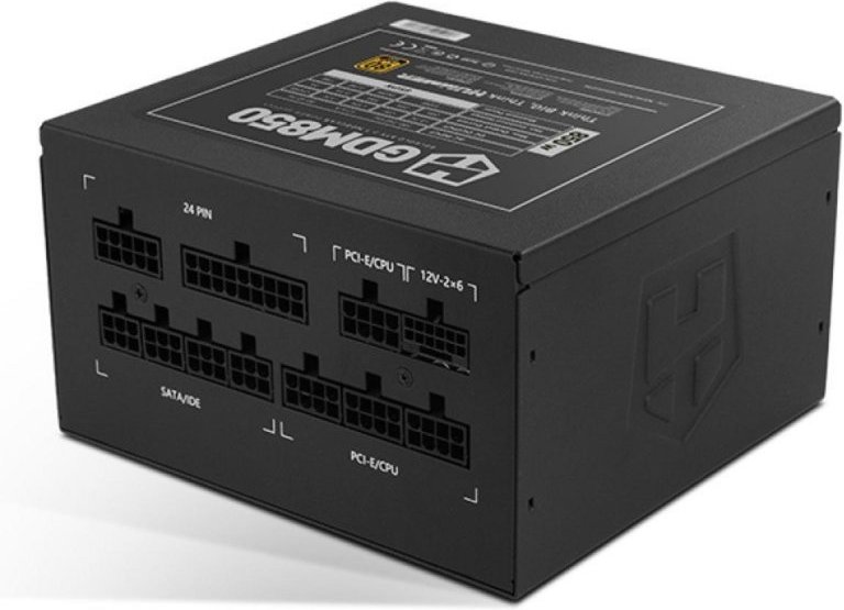 Fuente de Alimentacion Nox 850W 80+ Gold Hummer GDM Modular ATX 3.1 Ultra Silenciosa