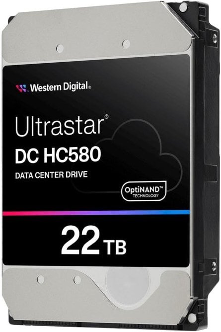 Disco Duro Western Digital Ultrastar DC HC580 22TB HDD 7200 RPM SATA 3.5" 512 MB
