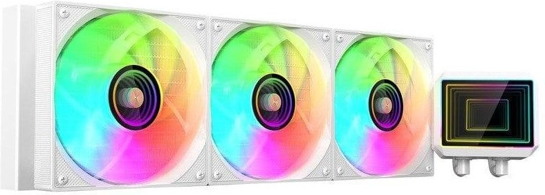Mars Gaming Ml-two360 Refrigeración Líquida Aio 600w Tdp 3x Ventiladores Argb Bomba 4ª Gen Blanco