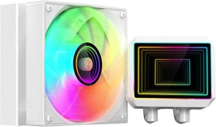 Mars Gaming Ml-two120 Refrigeración Líquida Aio 300w Tdp 1x Ventilador Argb Bomba 4ª Gen Blanco