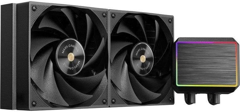 Mars Gaming Ml-proii240 Refrigeración Líquida Aio 450w Tdp Bomba 4ª Gen 2x Ventiladores Negro
