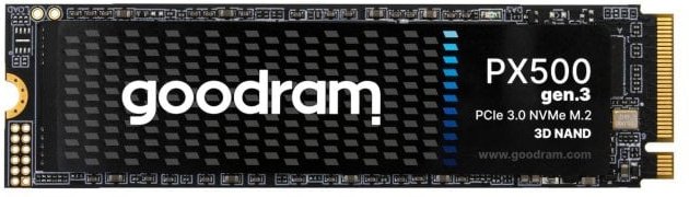 Disco Duro Goodram PX500 512GB M.2 NVMe PCIe Gen3 3200MB/s 3D NAND