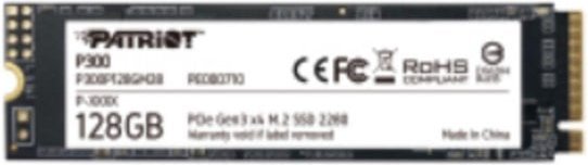 Disco Duro Patriot P300P128GM28 128GB M.2 1600MB/s NVMe PCIe Lectura Aleatoria Avanzada