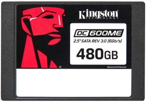 Disco Duro Kingston DC600ME 480GB SSD SATA 6 Gbps 2,5" Cifrado AES PLP