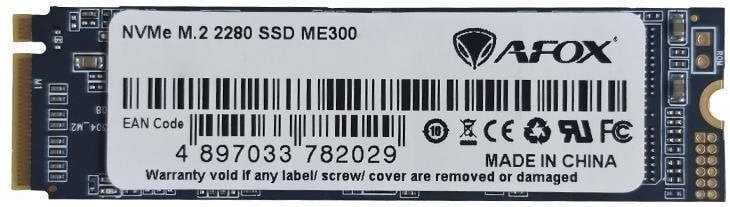 Disco Duro Afox ME300-256GN 256GB M.2 SSD NVMe 2000MB/s Alta Resistencia