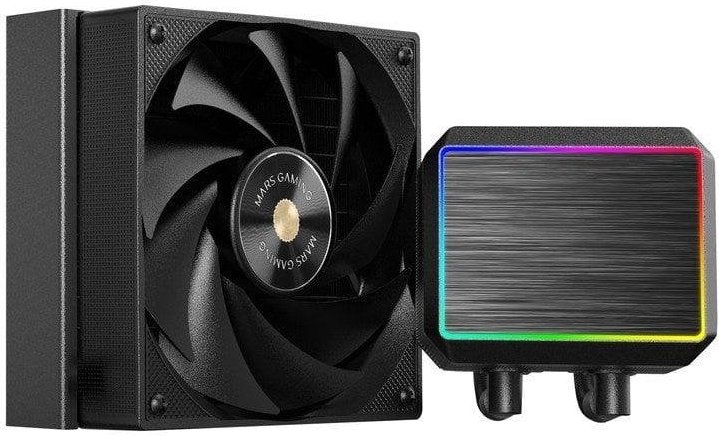 Mars Gaming Ml-proii120 Refrigeración Líquida Aio 300w Tdp Bomba 4ª Gen 1x Ventilador Negro