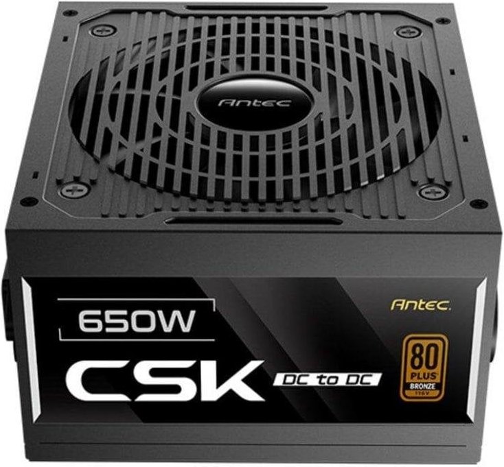 Fuente de Alimentación Antec CSK650DC EC 650W 80 PLUS Bronze ATX no modular