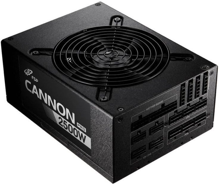Fuente de Alimentación FSP CANNON PRO ATX3.1 2500W Certificación 80 PLUS Platinum modular
