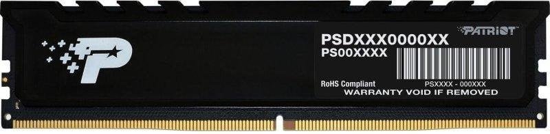Memoria RAM Patriot Signature Premium PSP516G560081H1 16GB 1x16GB DDR5 5600MHz CL46 DIMM 288 pines Sin ECC Unbuffered