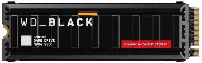 Disco Duro WD Black SN8100 4 TB SSD M.2 PCIe 5.0 NVMe 14900 MB/s Cifrado