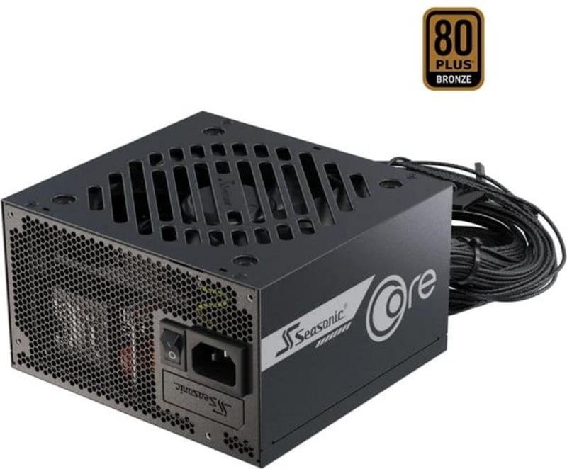 Fuente de Alimentacion Seasonic CORE BC-650 650W Certificacion 80 PLUS Bronze ATX