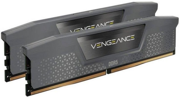 Memoria RAM Corsair Vengeance 32GB 2x16GB DDR5 6000MHz CL38 Kit XMP EXPO Gris