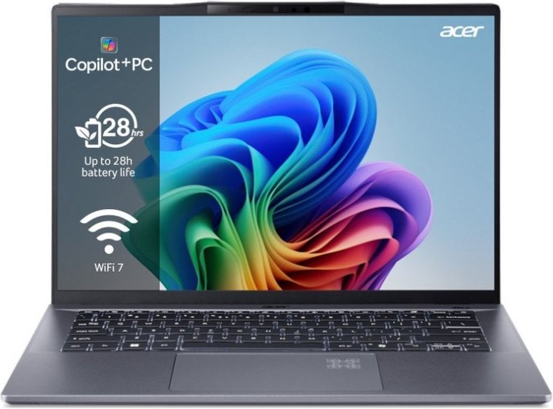 Portátil Acer Swift Go 14 AI Copilot+ PC 14" Qualcomm Snapdragon X1P-42-100 16GB 1TB SSD Windows 11 Home