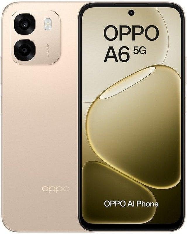 OPPO A6 5G 6GB 256GB 6.75" Aurora Gold