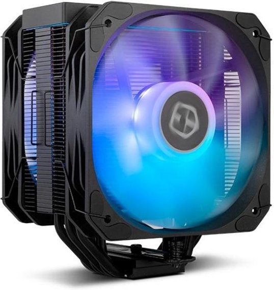 Refrigeración Aire NOX Socket AM4/AM5/Intel 130mm Hummer H-200 ARGB Dual Fan Iluminación ARGB