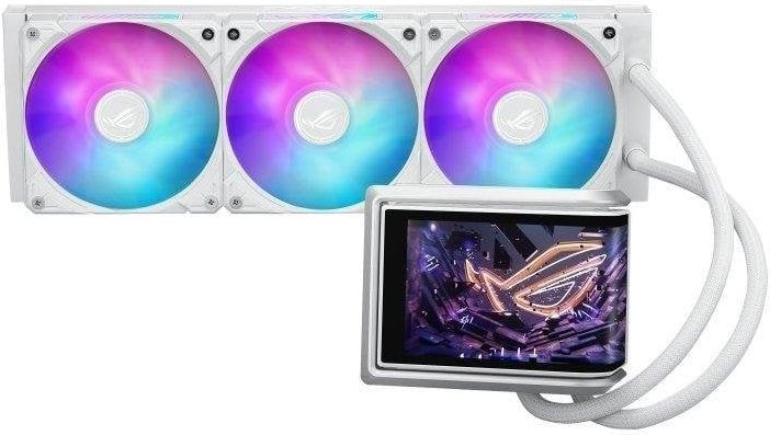 Refrigeración Líquida Asus ROG Ryuo IV 360mm Pantalla AMOLED 3 Ventiladores ARGB Silenciosa