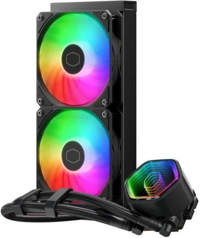 Refrigeración Líquida Cooler Master MasterLiquid 240 Core II 240mm 2 Ventiladores LED RGB