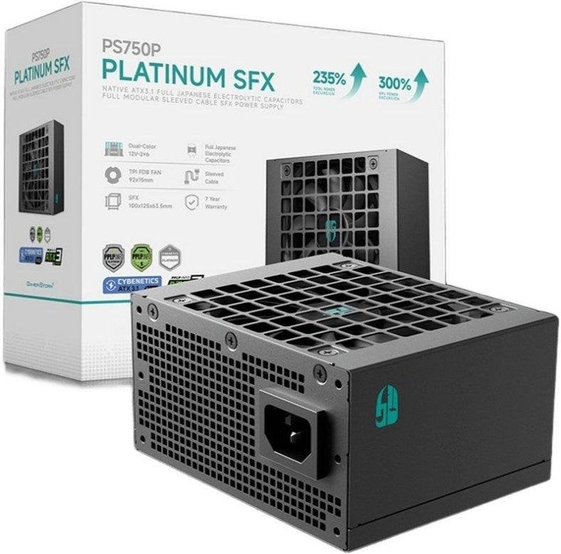 Fuente de Alimentación Gamer Storm PS1000P 1000W Certificación Platinum modular